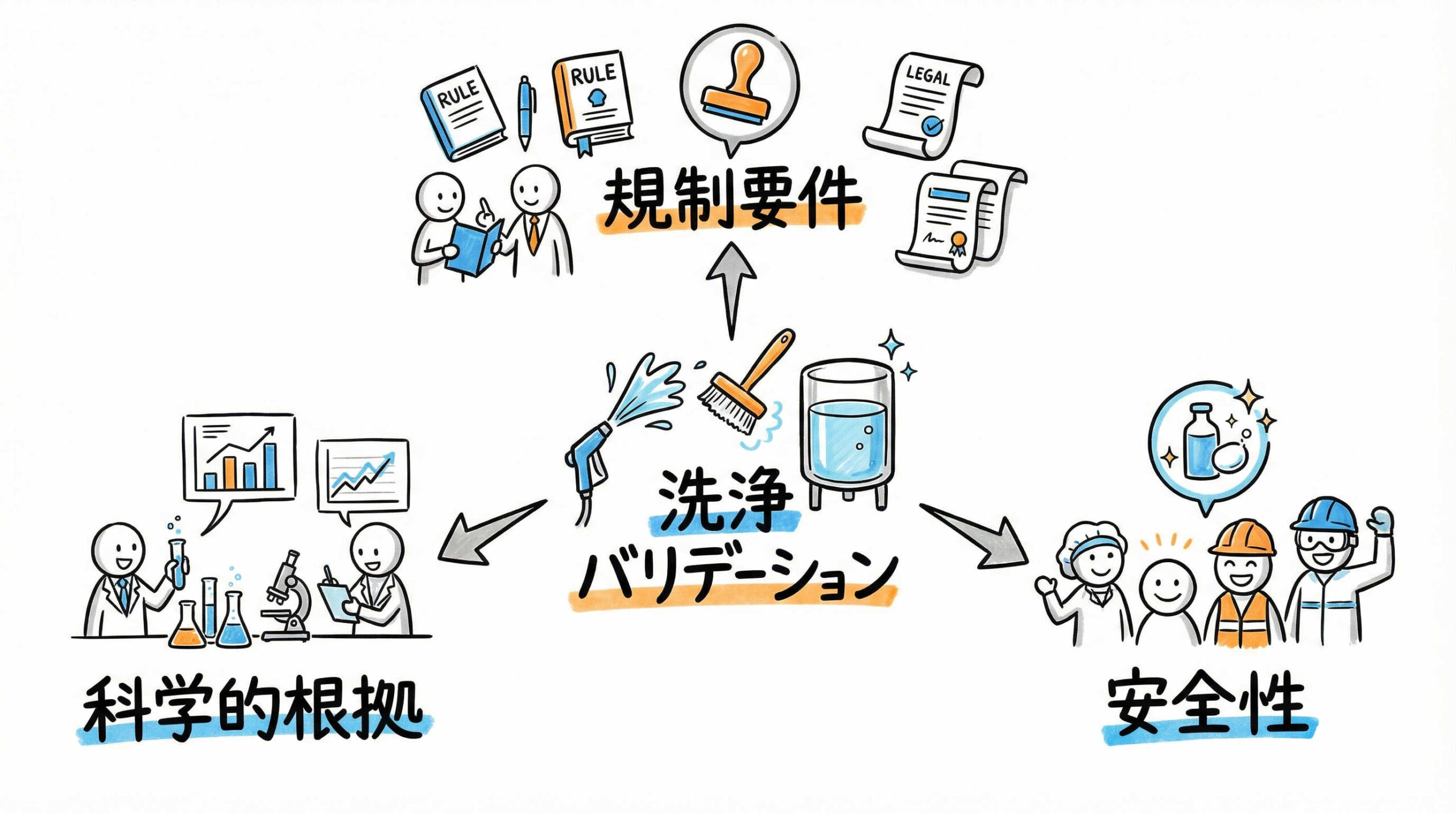 再生医療における洗浄バリデーション実施要領の全体像