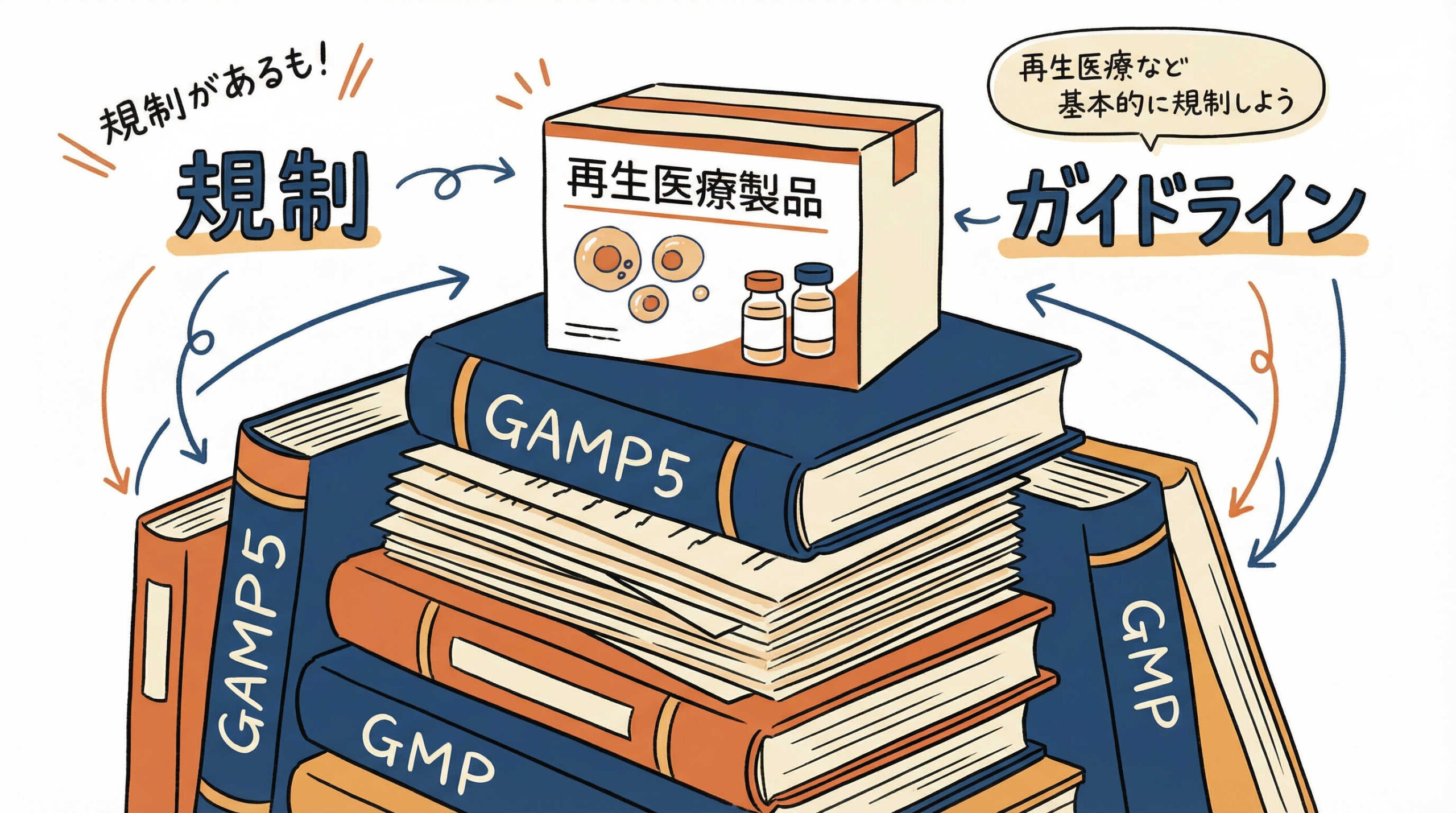 再生医療等製品の製造でCSV対応が必須となる規制・ガイドライン背景